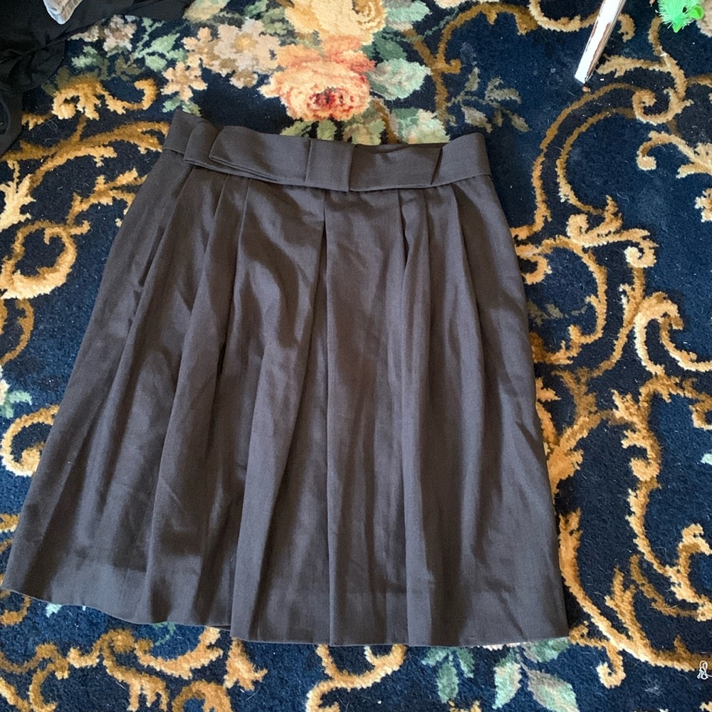 Adrienne‎ Vittadini bow waist pleated midi skirt. Worn once
